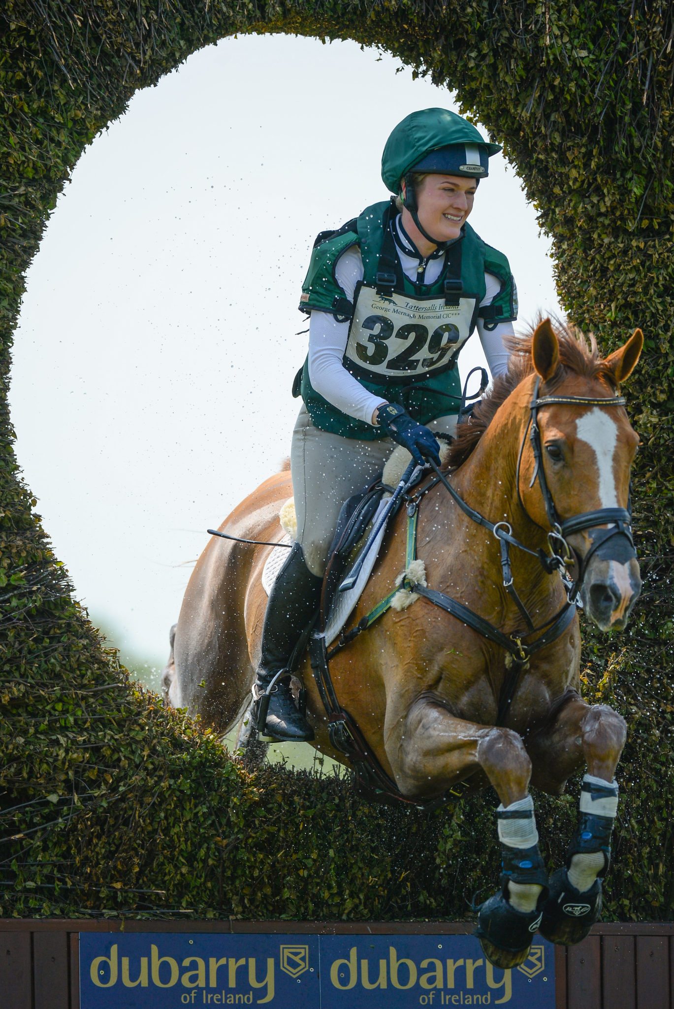 5 June 2016; Clare Abbott competing on Euro Prince in the Tattersalls International Horse Trials in Ratoath, Co. Meath. Photo by Seb Daly/Sportsfile *** NO REPRODUCTION FEE ***